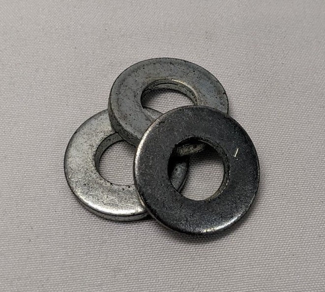 *Lot of 50* New 3/8" x 7/8" x 1/8" Zinc Coated Steel Washers