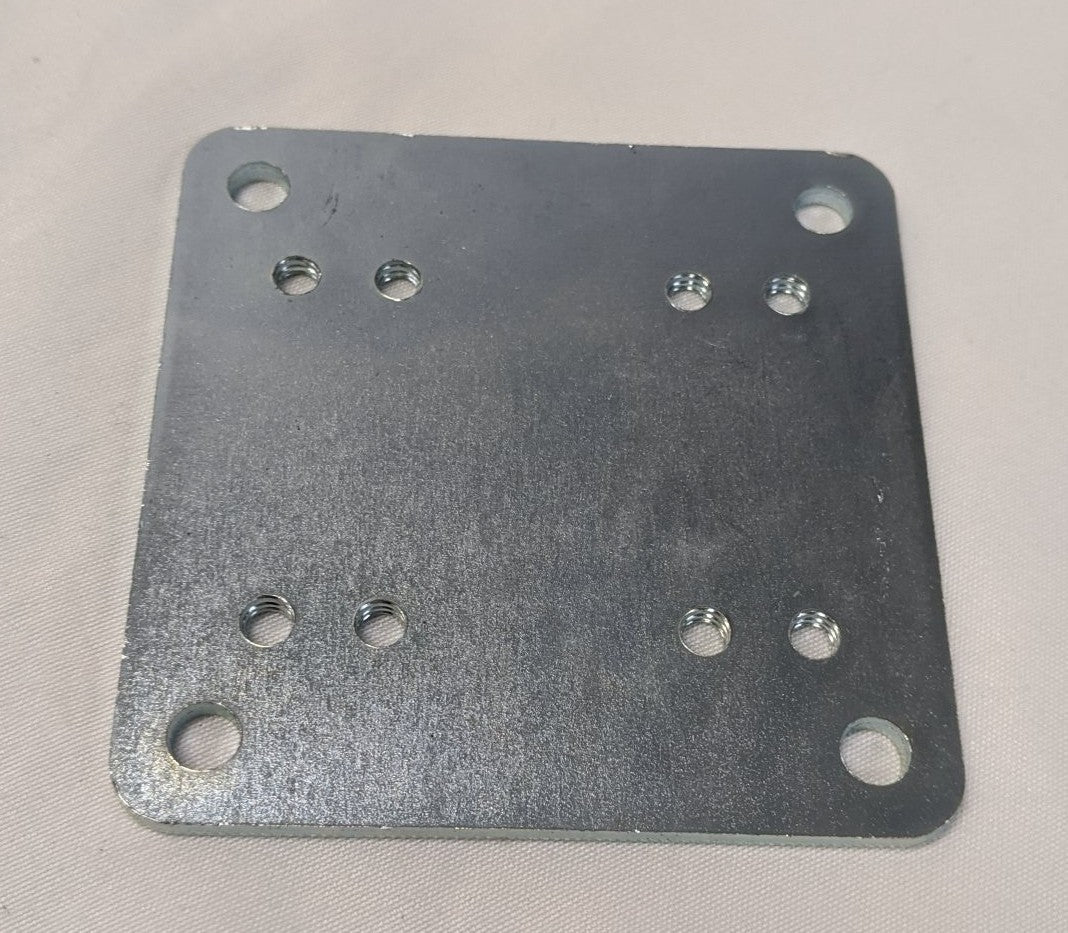 RAM 3” x 3” Steel Backing Plate Adaptor with Hardware - RAM-202-225BU