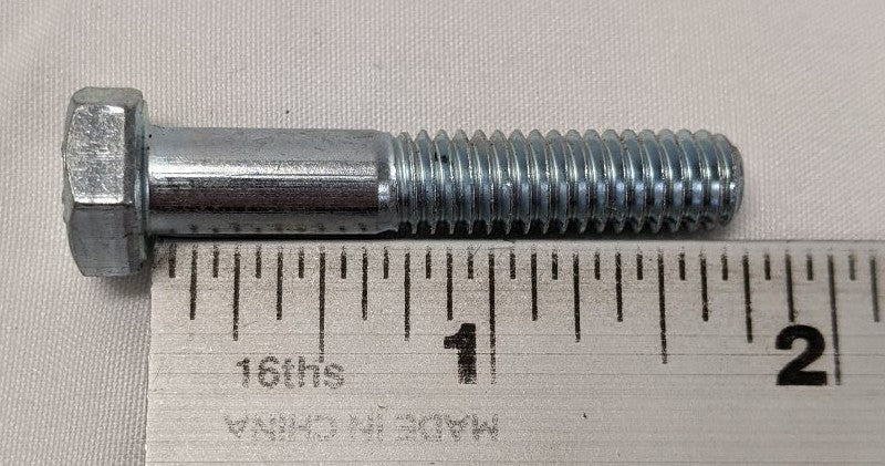 5/16"-18 x 1 3/4" Grade 5 Hex Bolts - Zinc Plated, Partly Threaded, Lot of 100