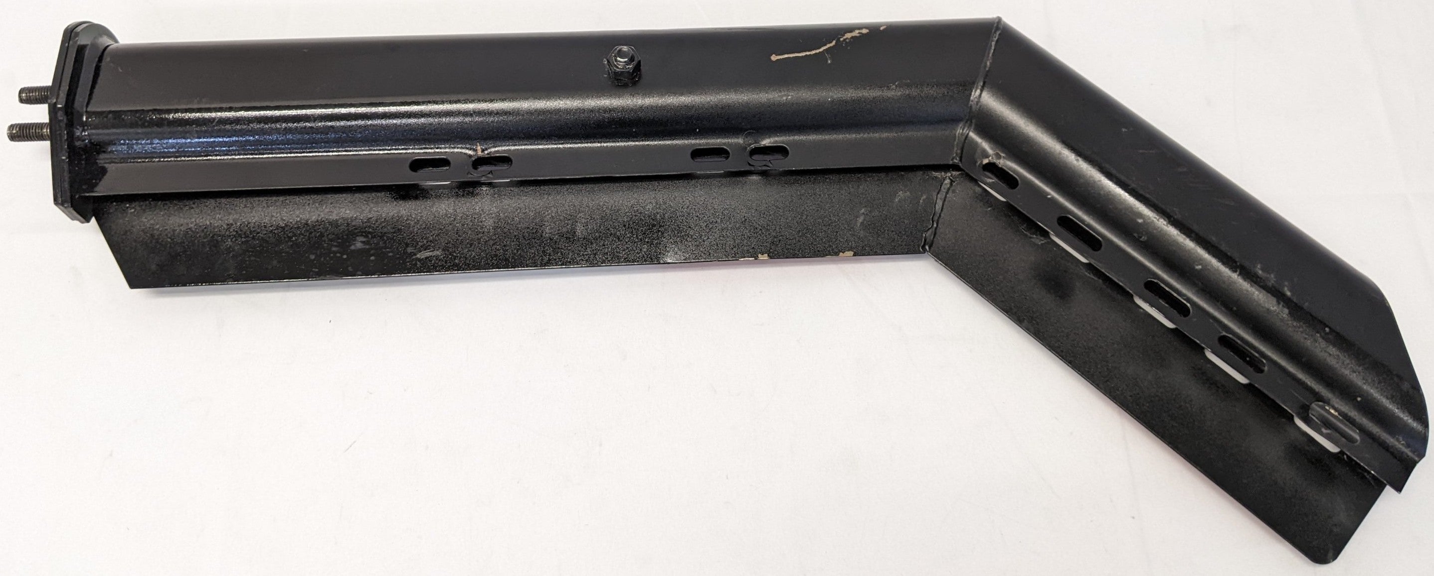Used FTL LH Rear 45° Angled Black Mud Flap Hanger Bracket - P/N  22-75801-000