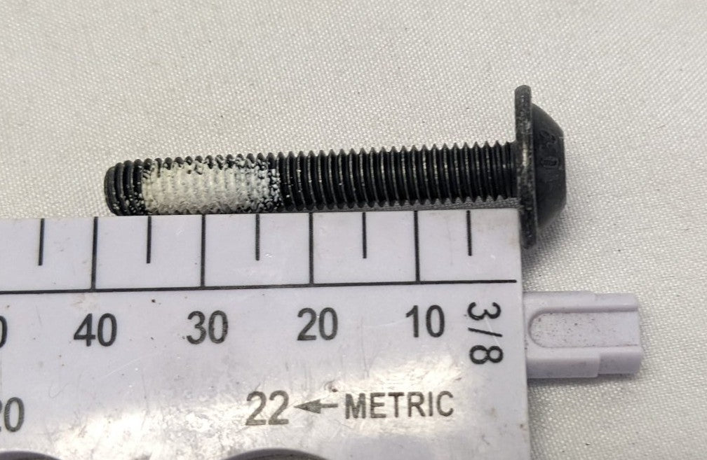 *Lot of 100* New M6-1mm x 40mm Full Thread Round Washer Head (Torx) Machine Screw