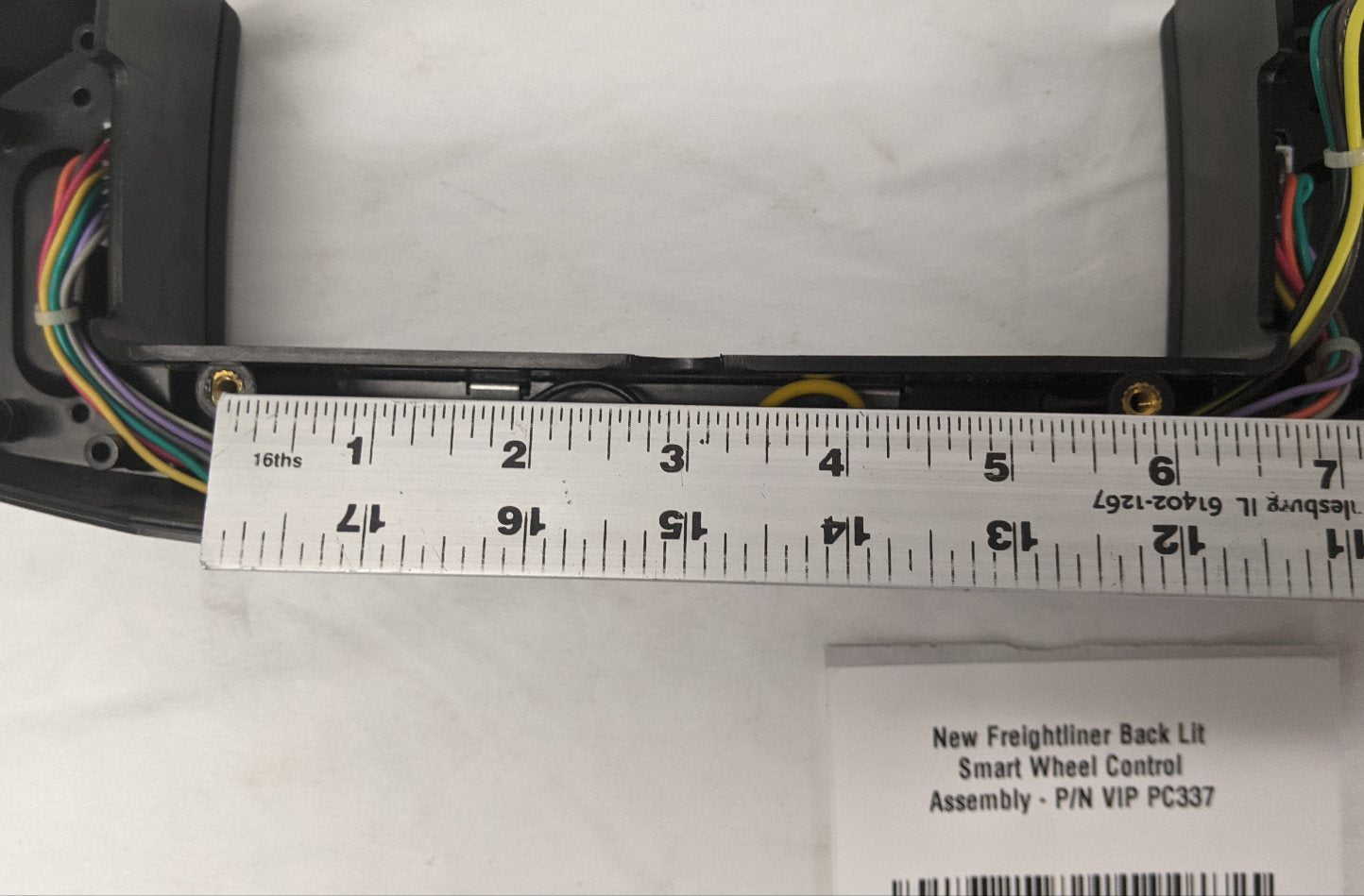 Freightliner Back Lit Smart Wheel Control Assembly - P/N VIP PC337