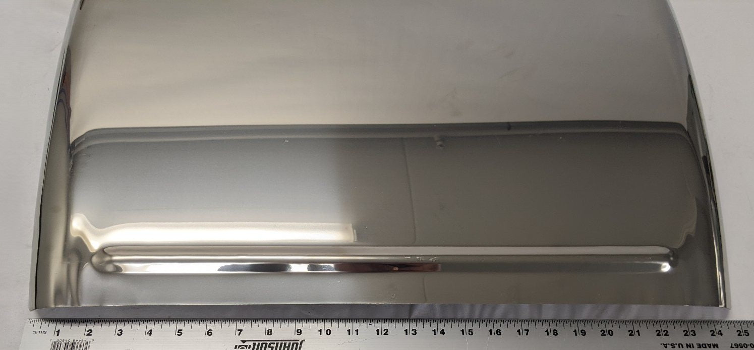BettsHD Freightliner LH Low Mount Stainless Quarter Fender SP221FL6