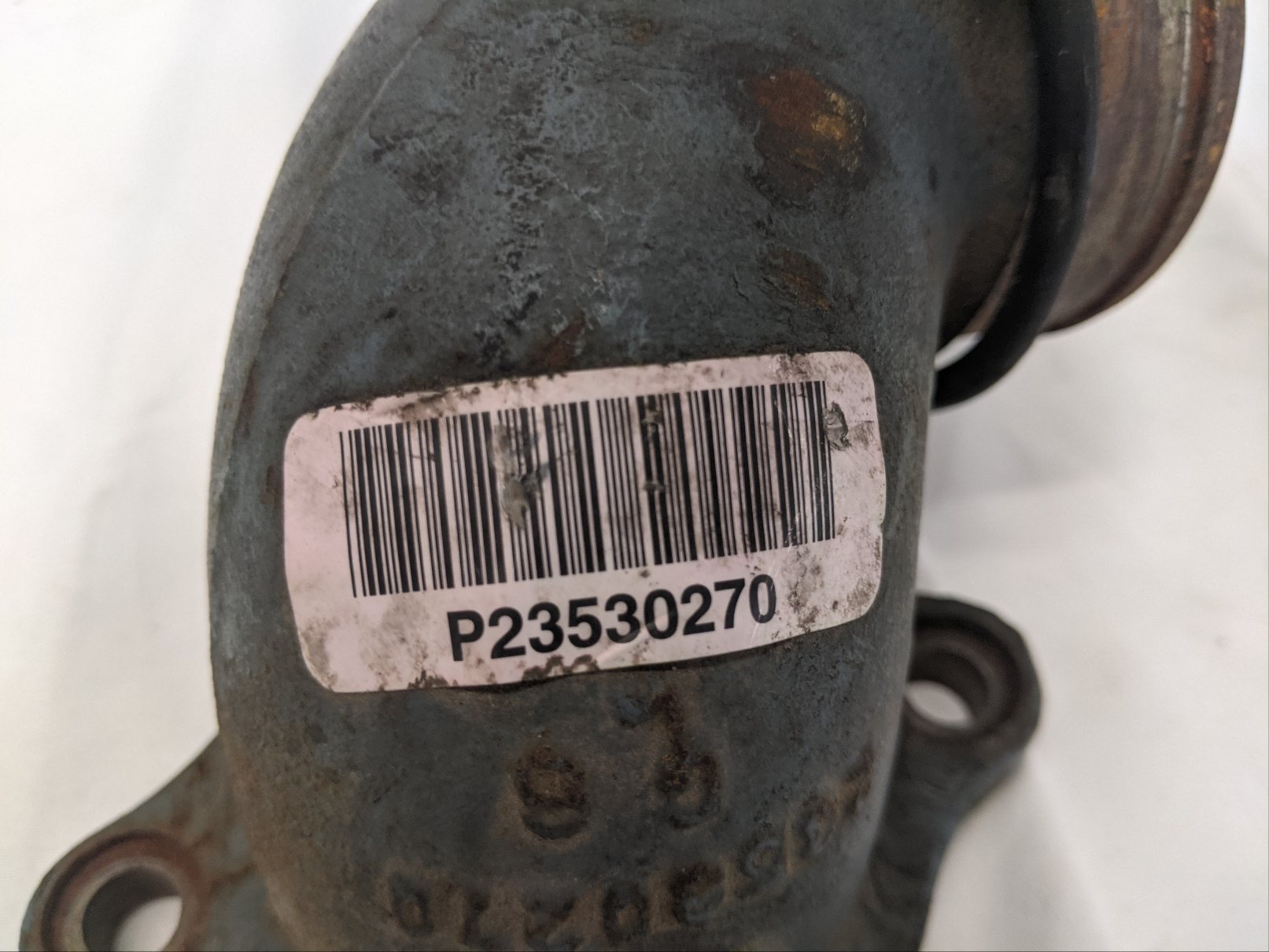 Used Detroit Diesel Freightliner 60 Water Pump Elbow - P/N DDE 23530270
