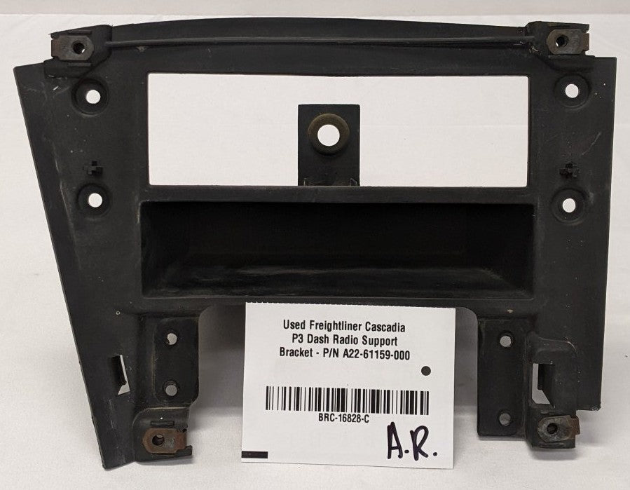 Used Freightliner Cascadia P3 Dash Radio Support Bracket - P/N A22-61159-000