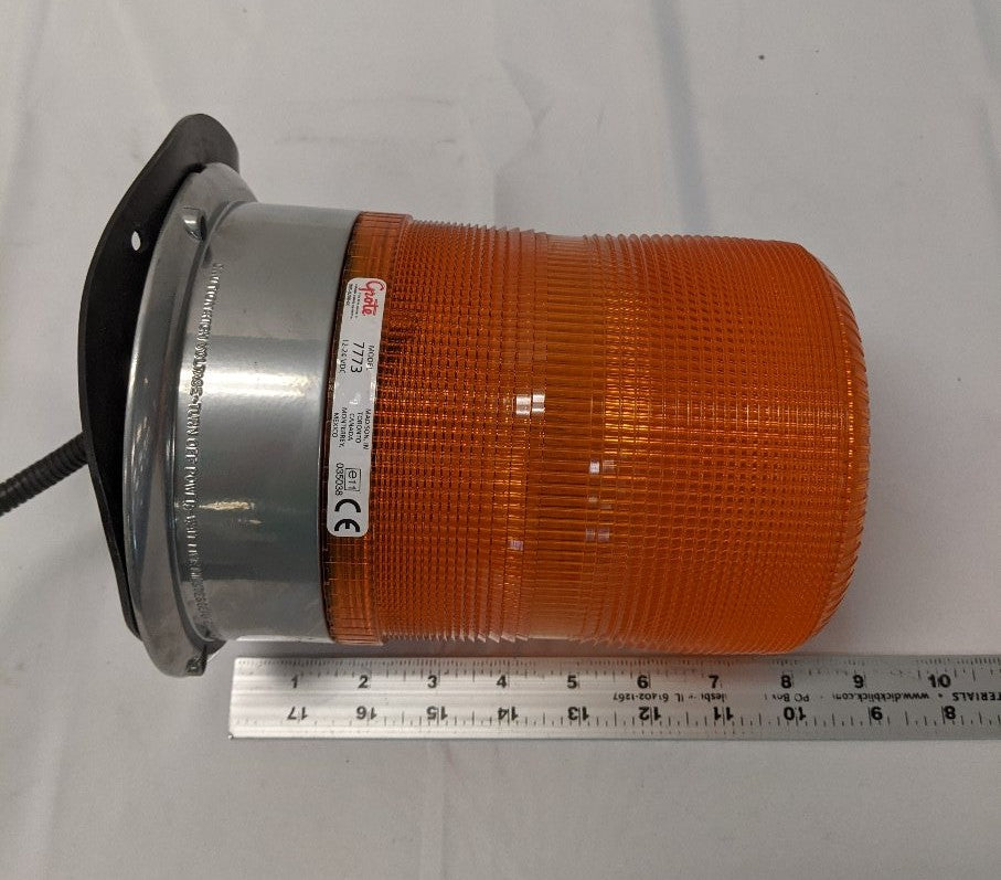 New Grote Heavy Duty Yellow Strobe Light - P/N  A06-22008-018