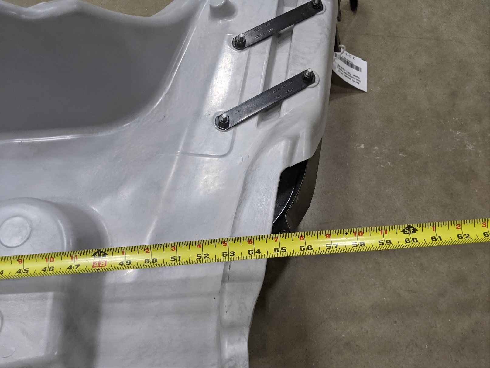 Freightliner LH Hood Reinforcement Panel & Bracket - 17-15292-002