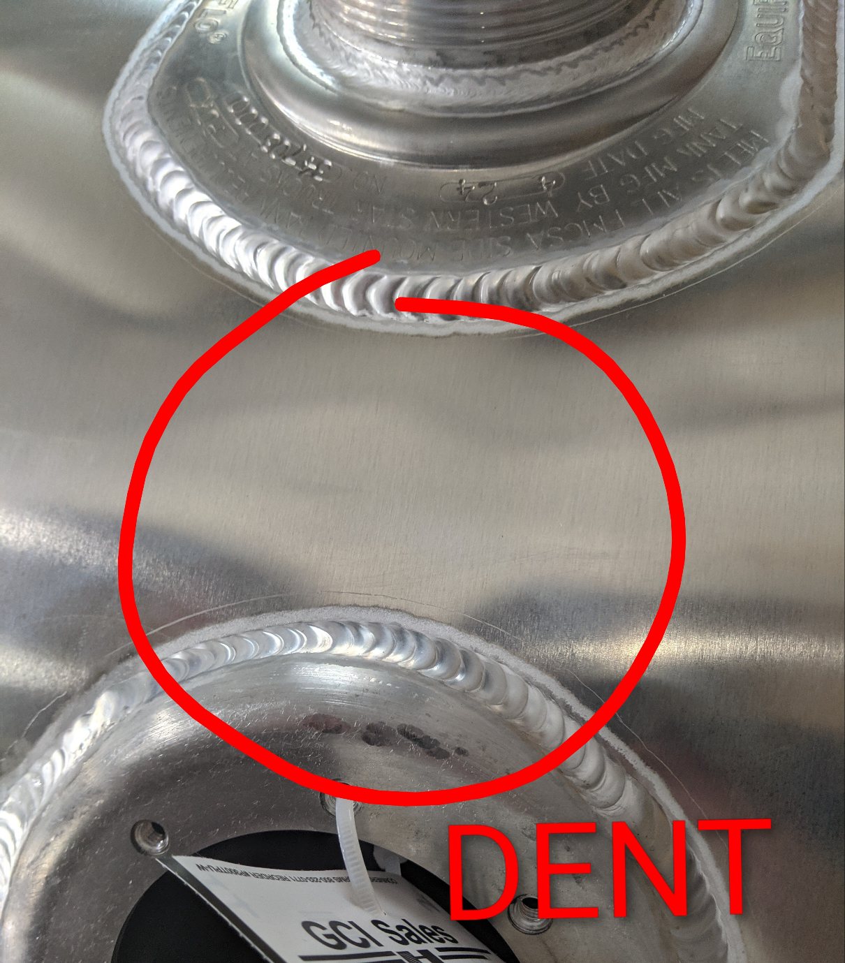 Western Star LH 100 Gal Heated Aluminum Fuel Tank A03-34703-000