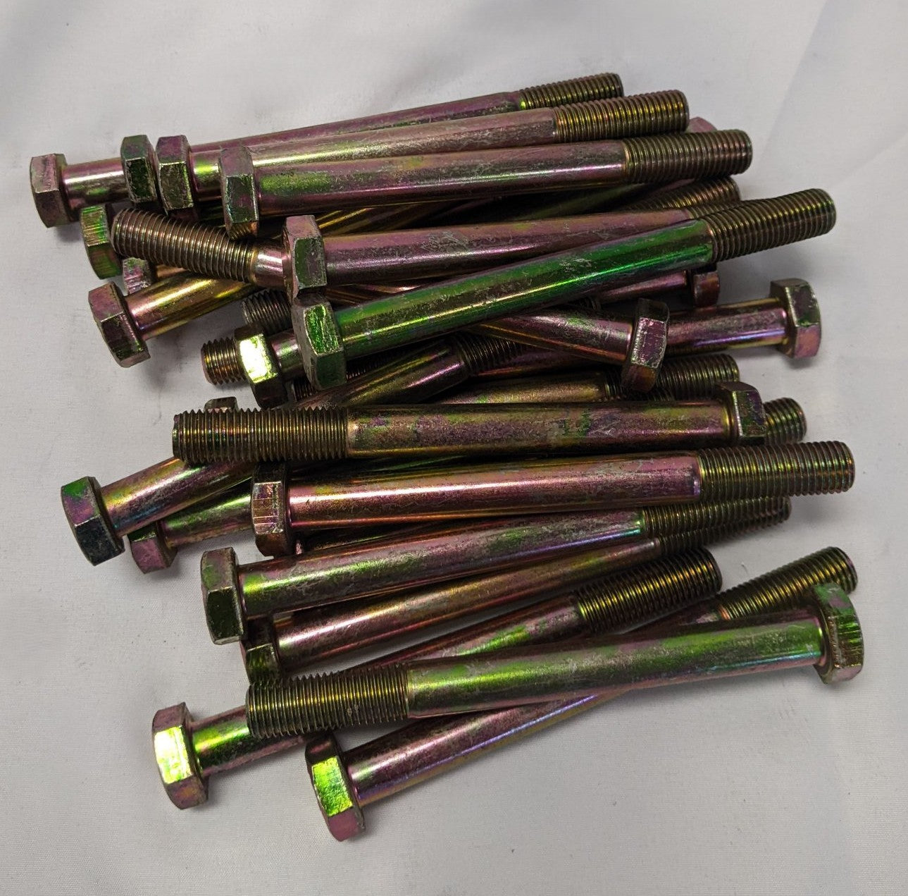 *Lot of 25* New M12-1.5mm x 125mm Partly Threaded Grade 10.9 Steel Hex Bolts