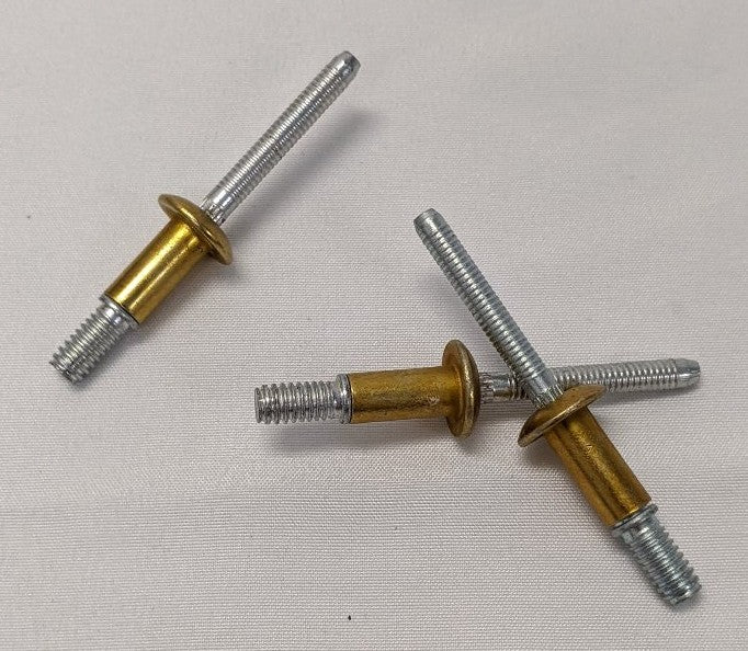 *Lot of 50* New Huck Magna-Bulb 1/4" x 9/16" Steel Rivets - P/N MBP-R8-M13
