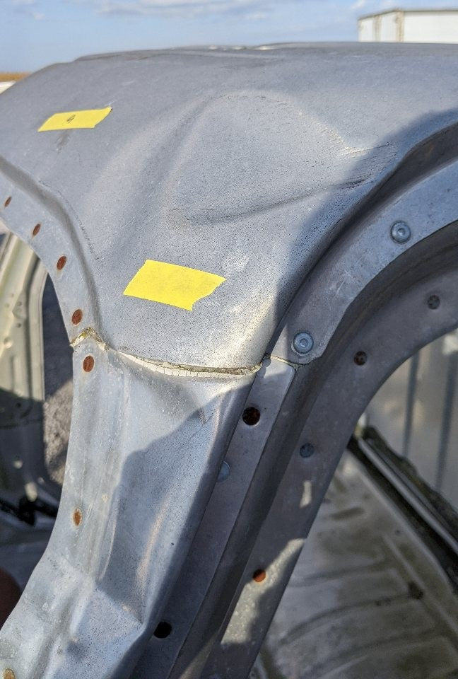 Damaged Freightliner M2 Day Cab Shell #18