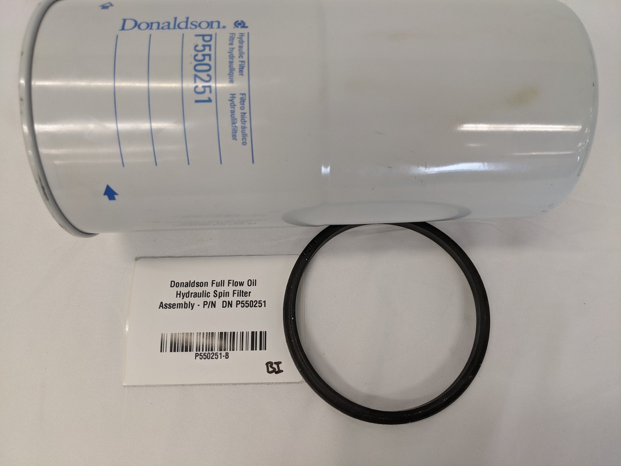 Donaldson Full Flow Oil Hydraulic Spin Filter Assembly - P/N  DN P550251 (8897720549692)