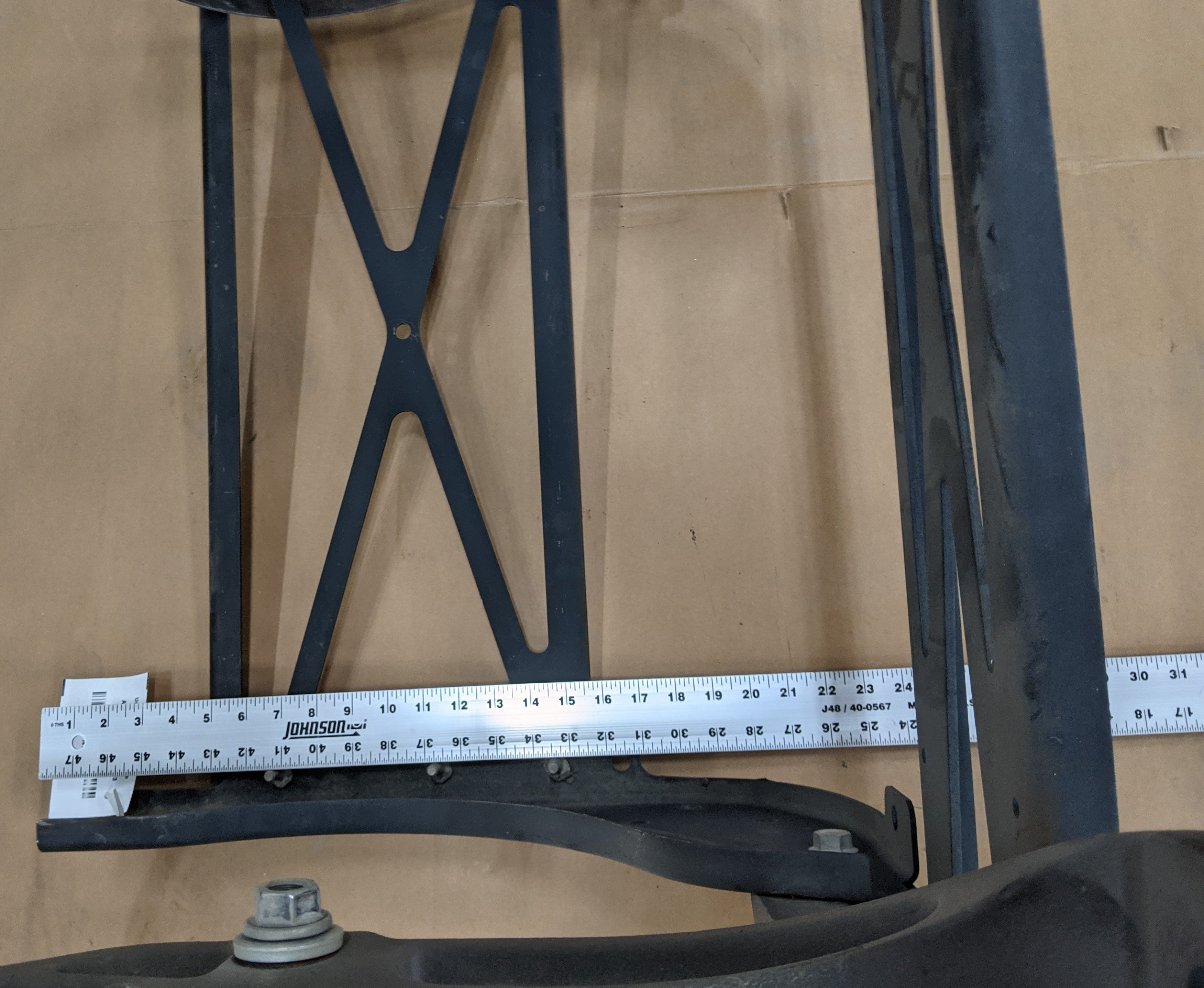 Used Cummins X15 DPF Bracket Assembly | P/N 4064669C3