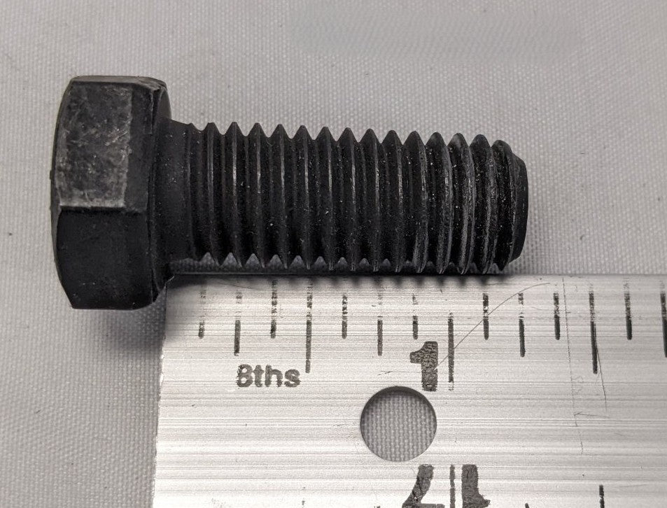 *Lot of 20* New 1/2"-13 x 1-1/4" Fully Threaded Coarse Grade 8 Steel Hex Bolts