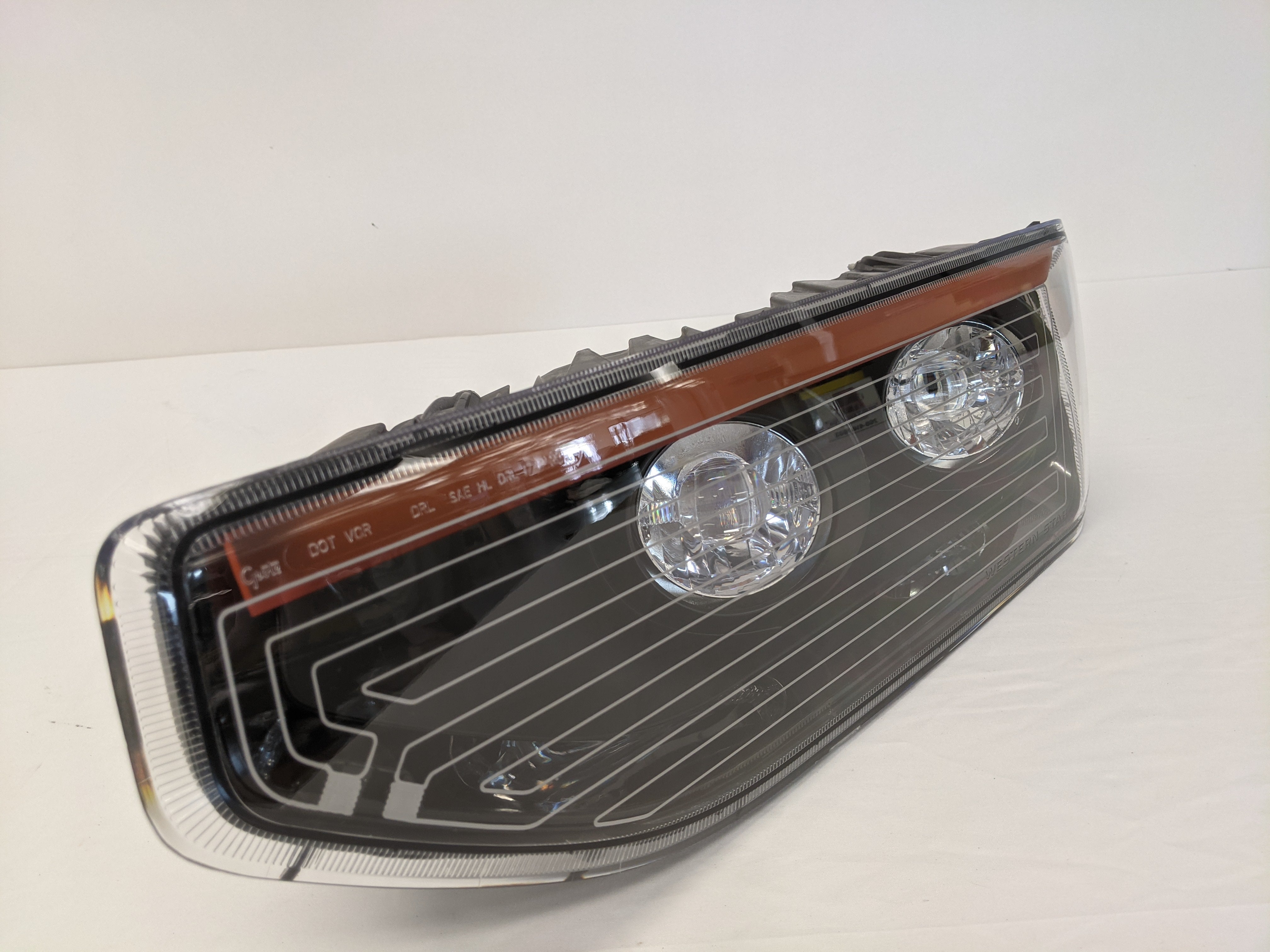 New Western Star 47X, 49X SBA LH Heated Headlamp - P/N A66-22327-010 (10114307916092)