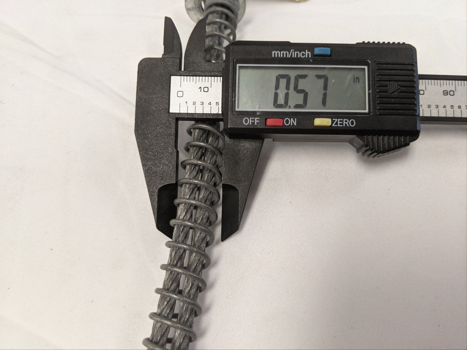 Dixon King Cable WB3 Safety Cable - 28" Hose to Hose Whip Check, 1/2"-2" ID