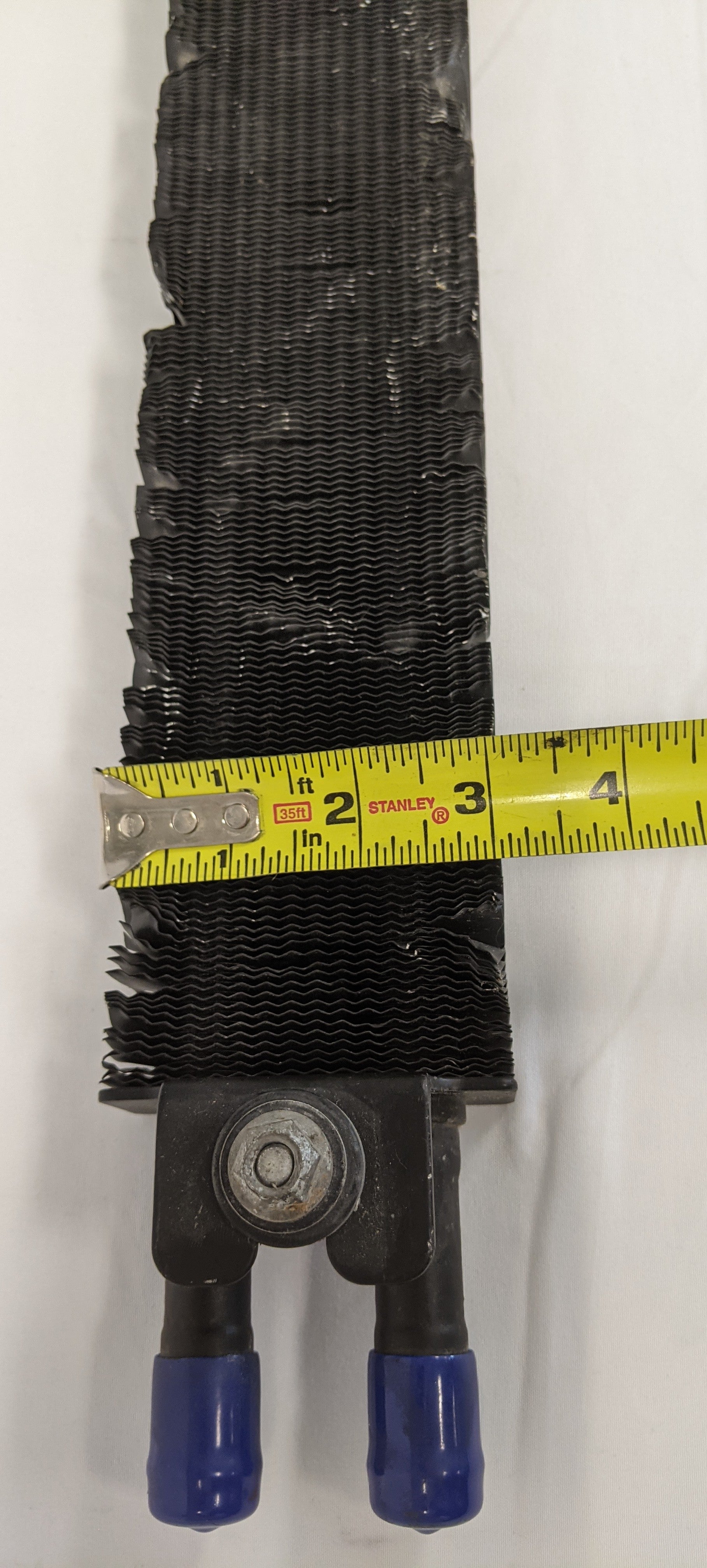 *Bent Fins* Freightliner TDI Straight Power Steering Oil Cooler-P/N 14-19740-000 (10126985888060)