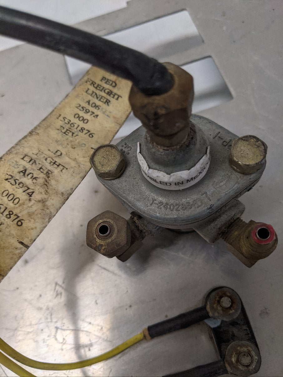 Used Freightliner Columbia Auxiliary Instrument Dash Panel - P/N  22-45867-010