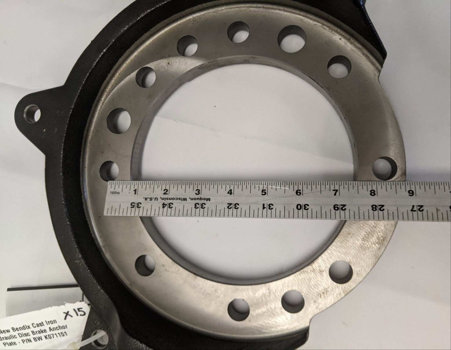 Bendix Cast Iron Hydraulic Disc Brake Anchor Plate | P/N BW K071151