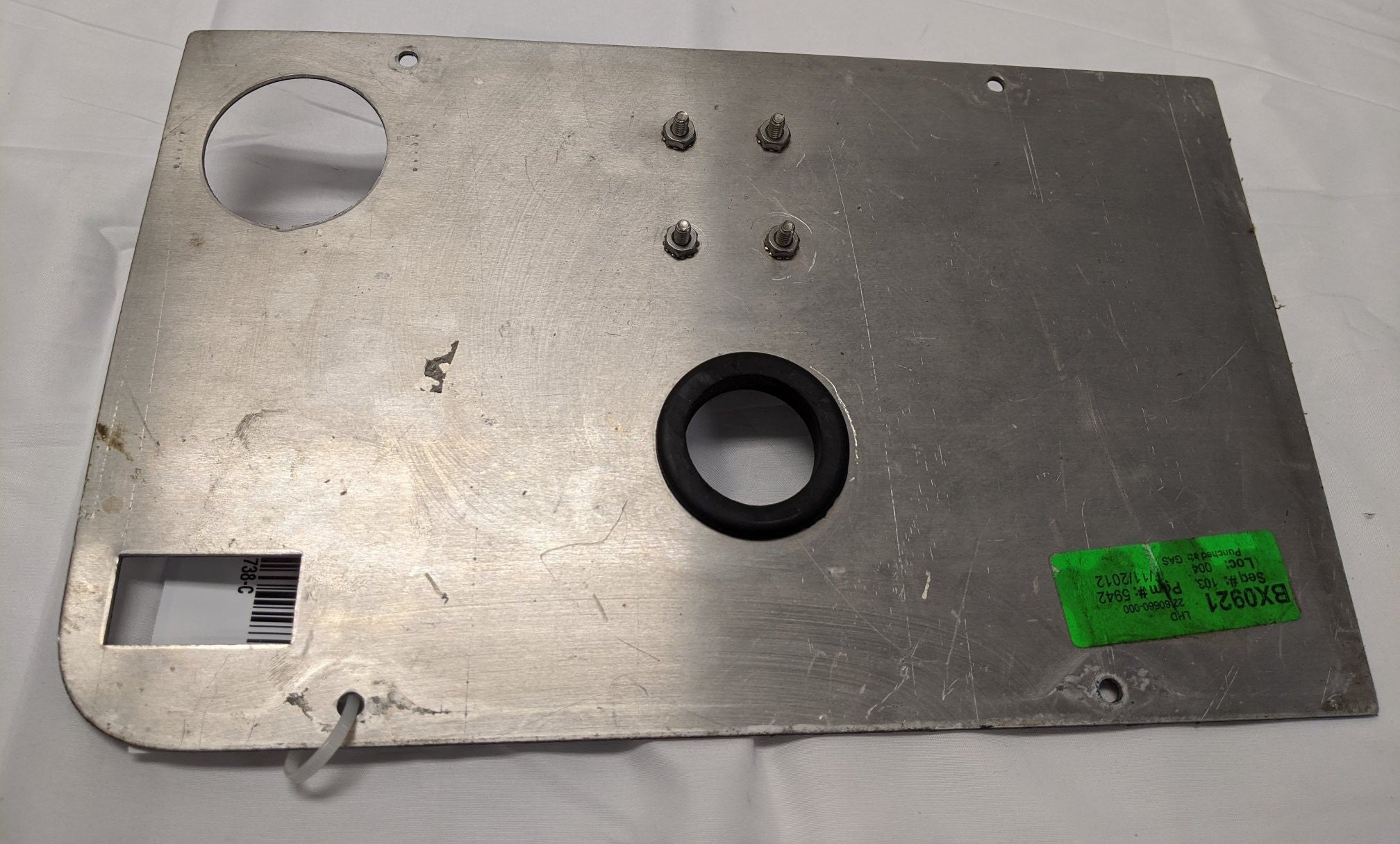 Used Freightliner Cascadia Auxiliary Instrument Panel- P/N 22-60660-000