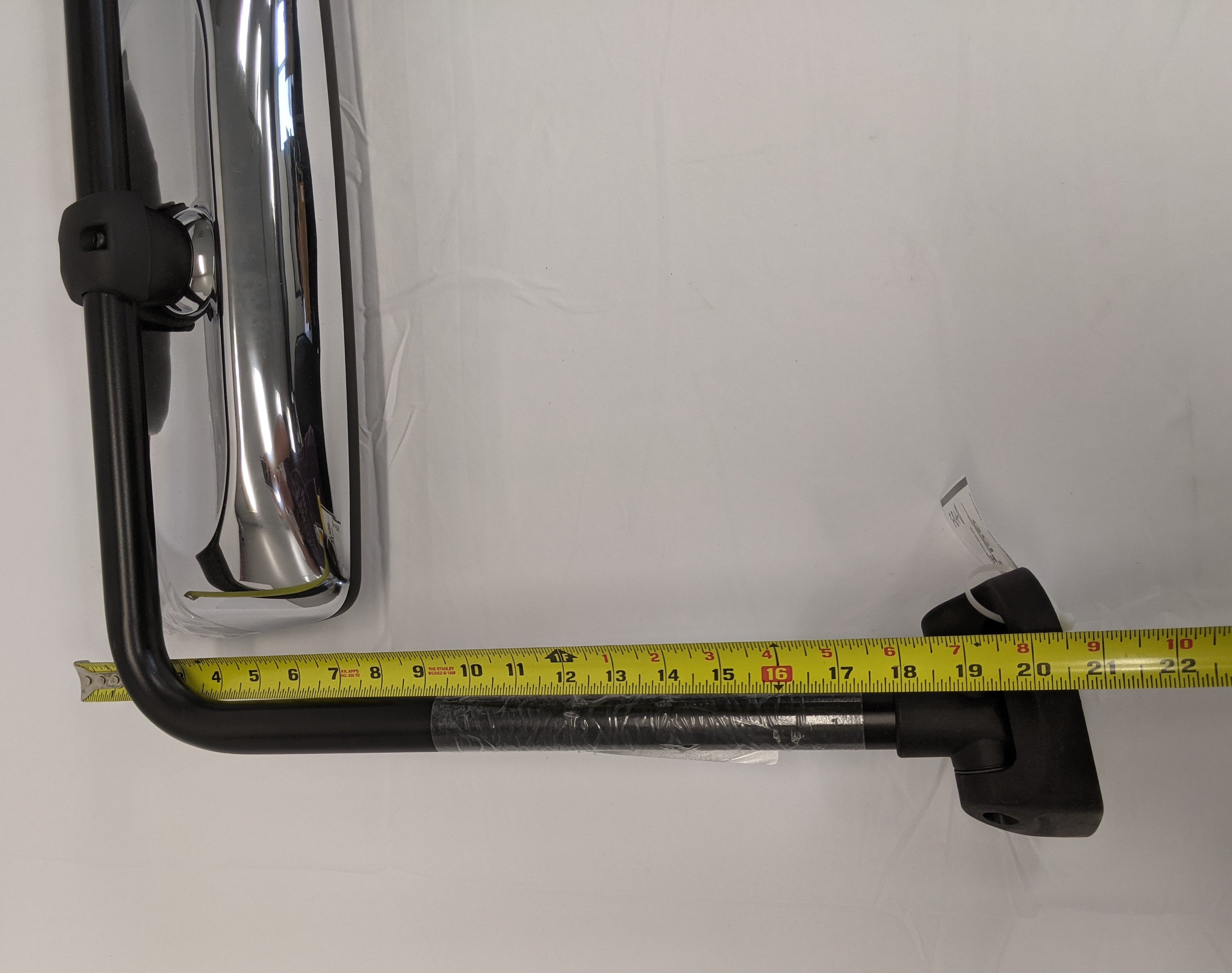 New Freightliner M2 LH Manual Chrome Mirror- P/N A22-74243-005 (10120638923068)