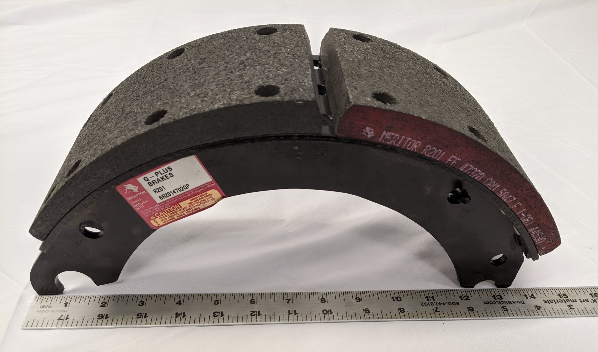 Meritor 15" 4702QP 4" Brake Shoe Kit SR3014702QP | Q Plus