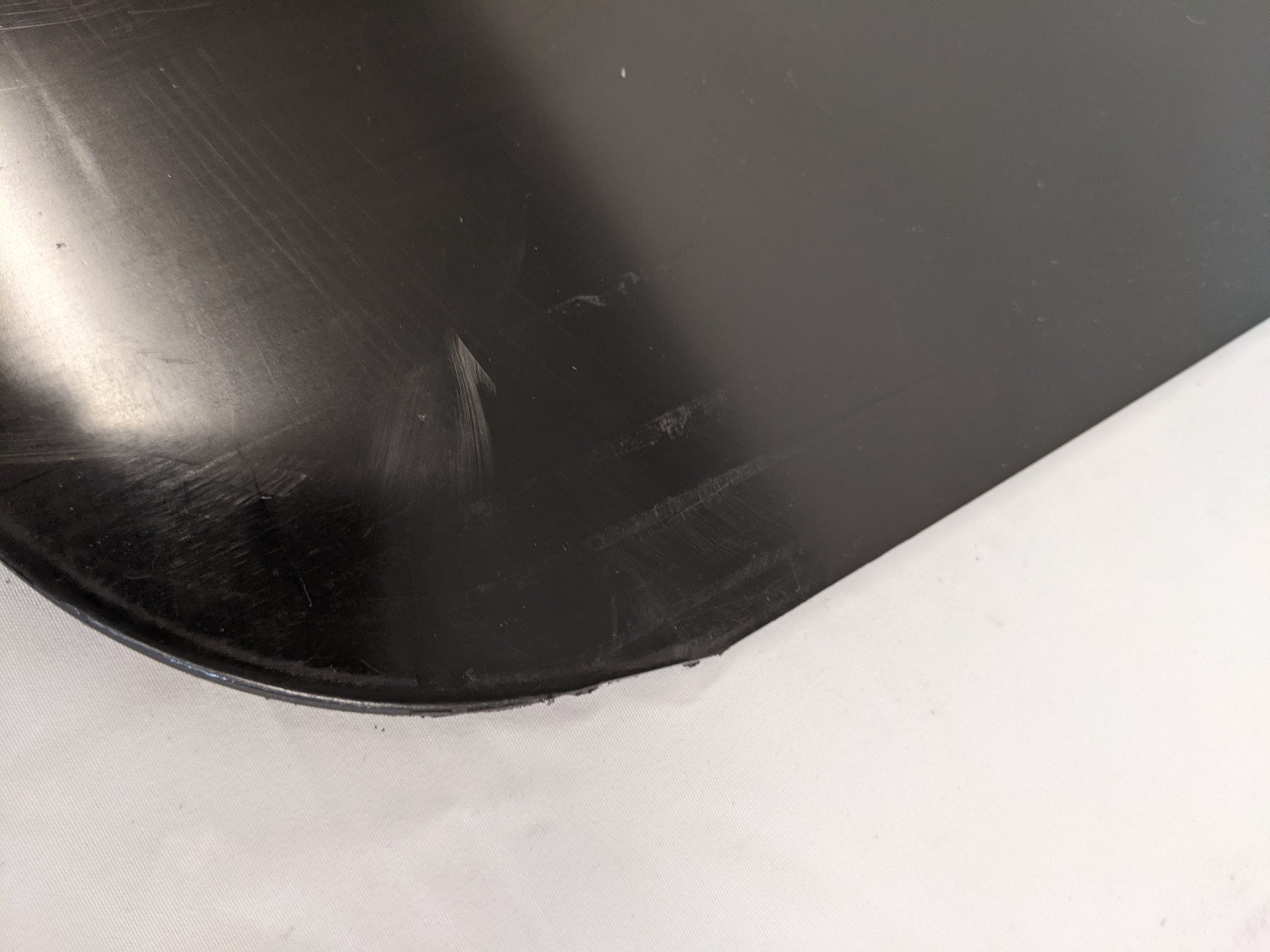Freightliner RH Rear Black Plastic Mud Flap w/ Logo - P/N 22-69608-262
