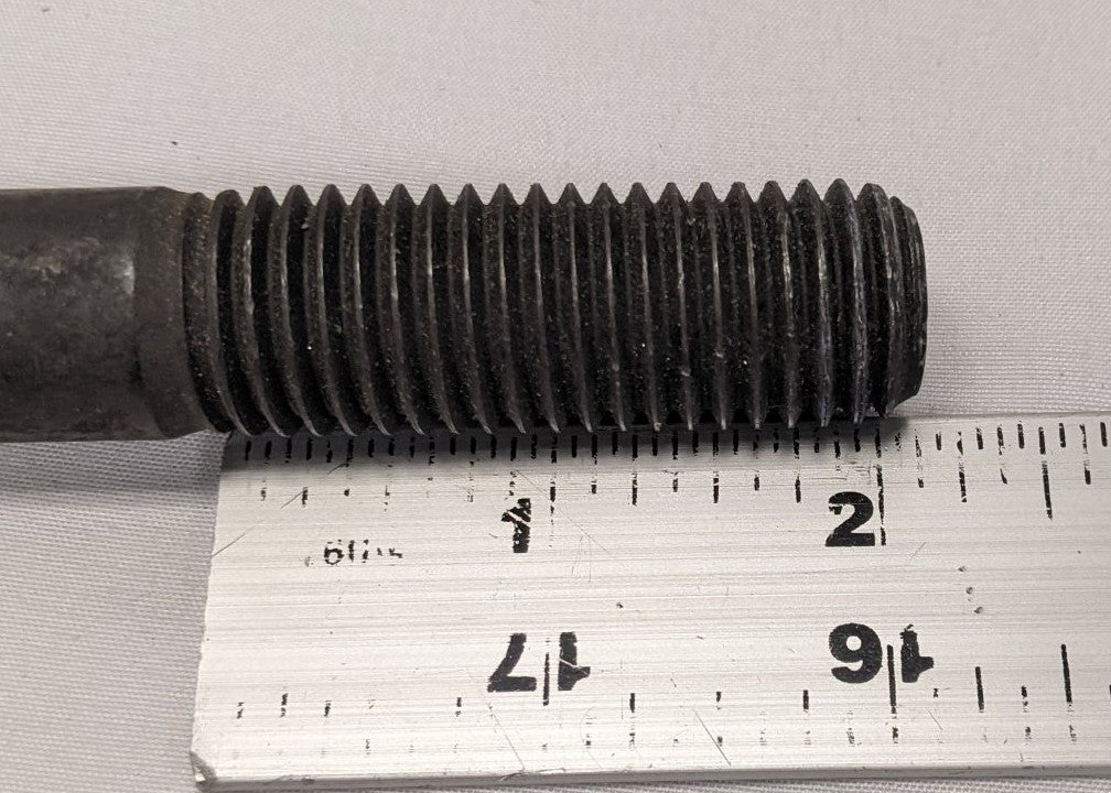 3/4"-10 x 6-3/8" Coarse Grade 8 Black Oxide Hex Bolts | Lot/5