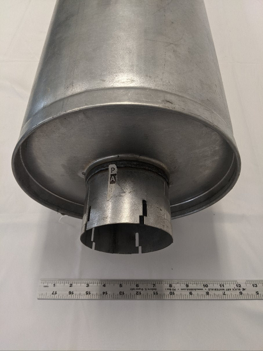 Freightliner 11" OD Horizontal Muffler 4" Inlet | 04-19936-000