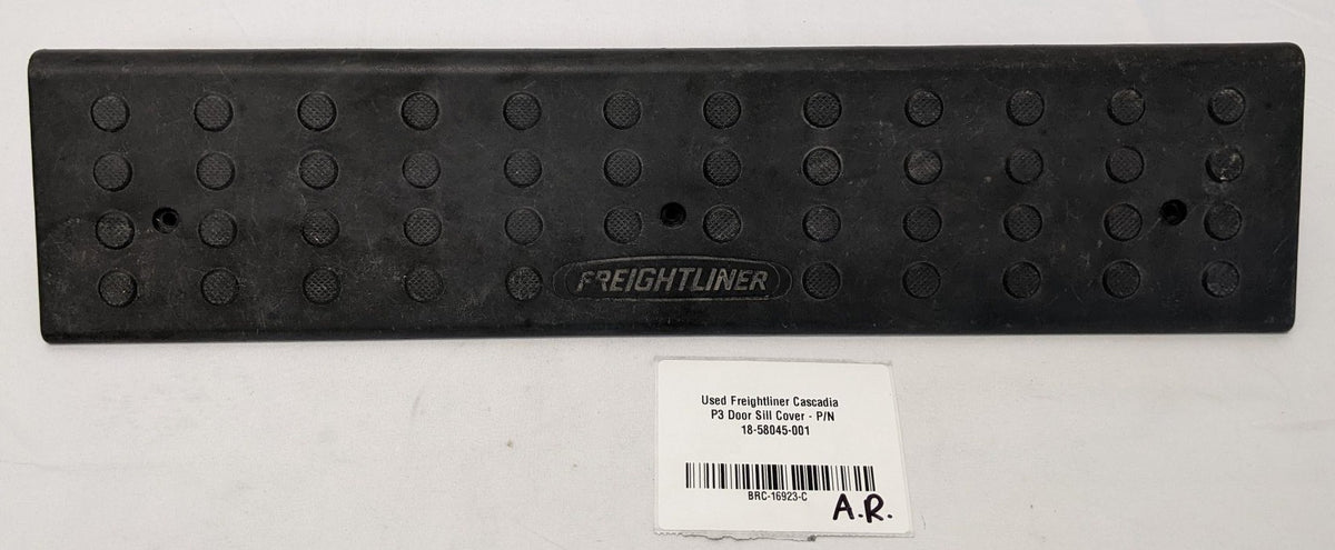 Used Freightliner Cascadia P3 Door Sill Cover - P/N 18-58045-001