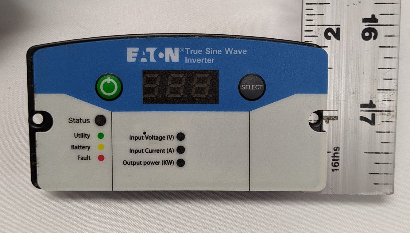 Eaton 1800W Inverter Control Panel Display 12110PNL18MST
