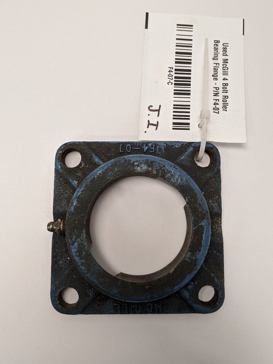 McGill 4 Bolt Roller Bearing Flange - P/N F4-07 - Used