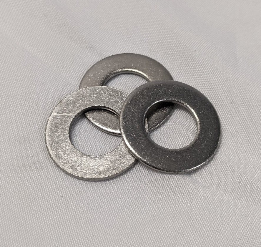*Lot of 200* New 7/16" x 15/16" x  1/16" Stainless Steel Washers