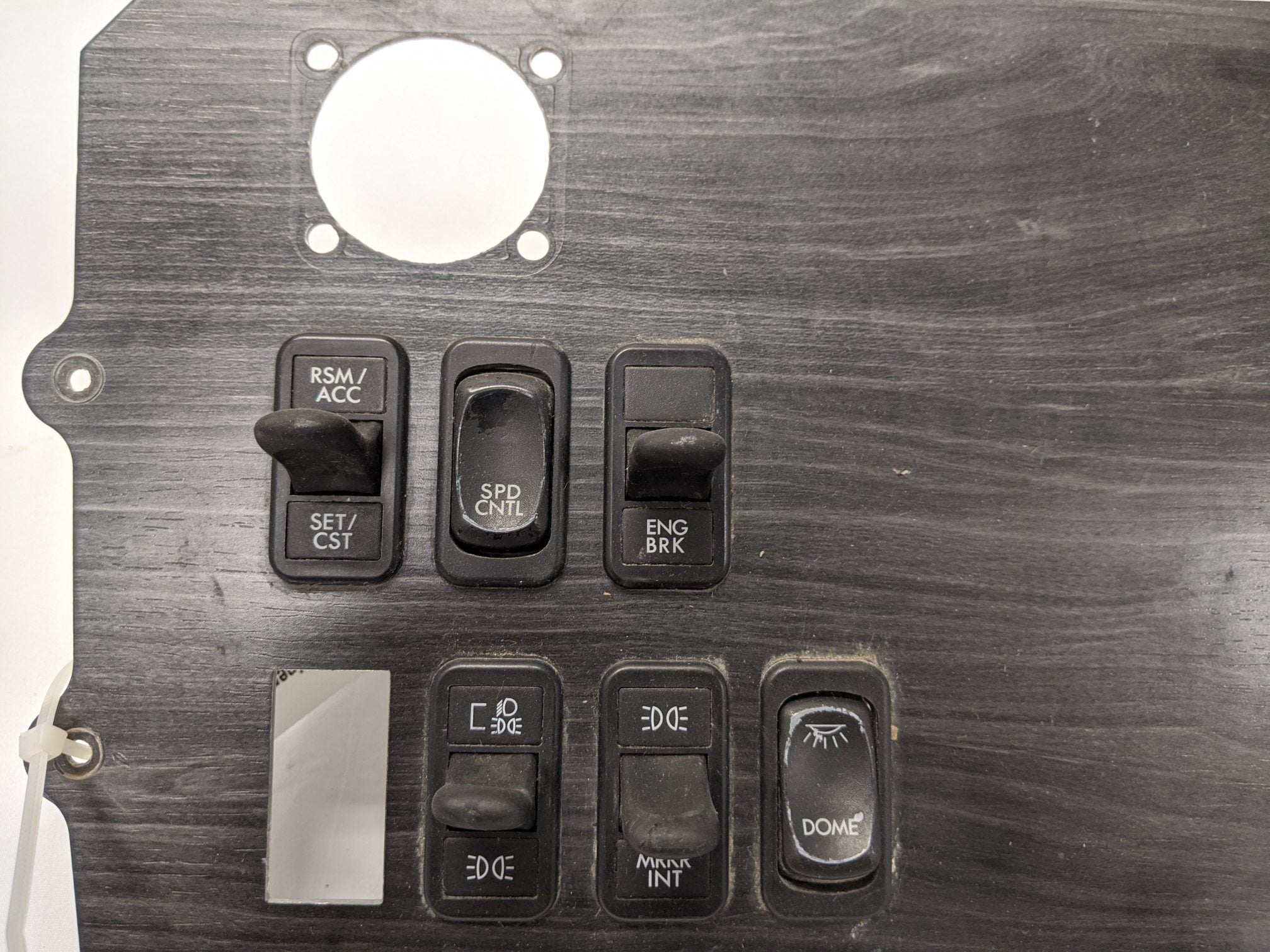 Used Freightliner Columbia Auxiliary Instrument Dash Panel- P/N 22-45867-010