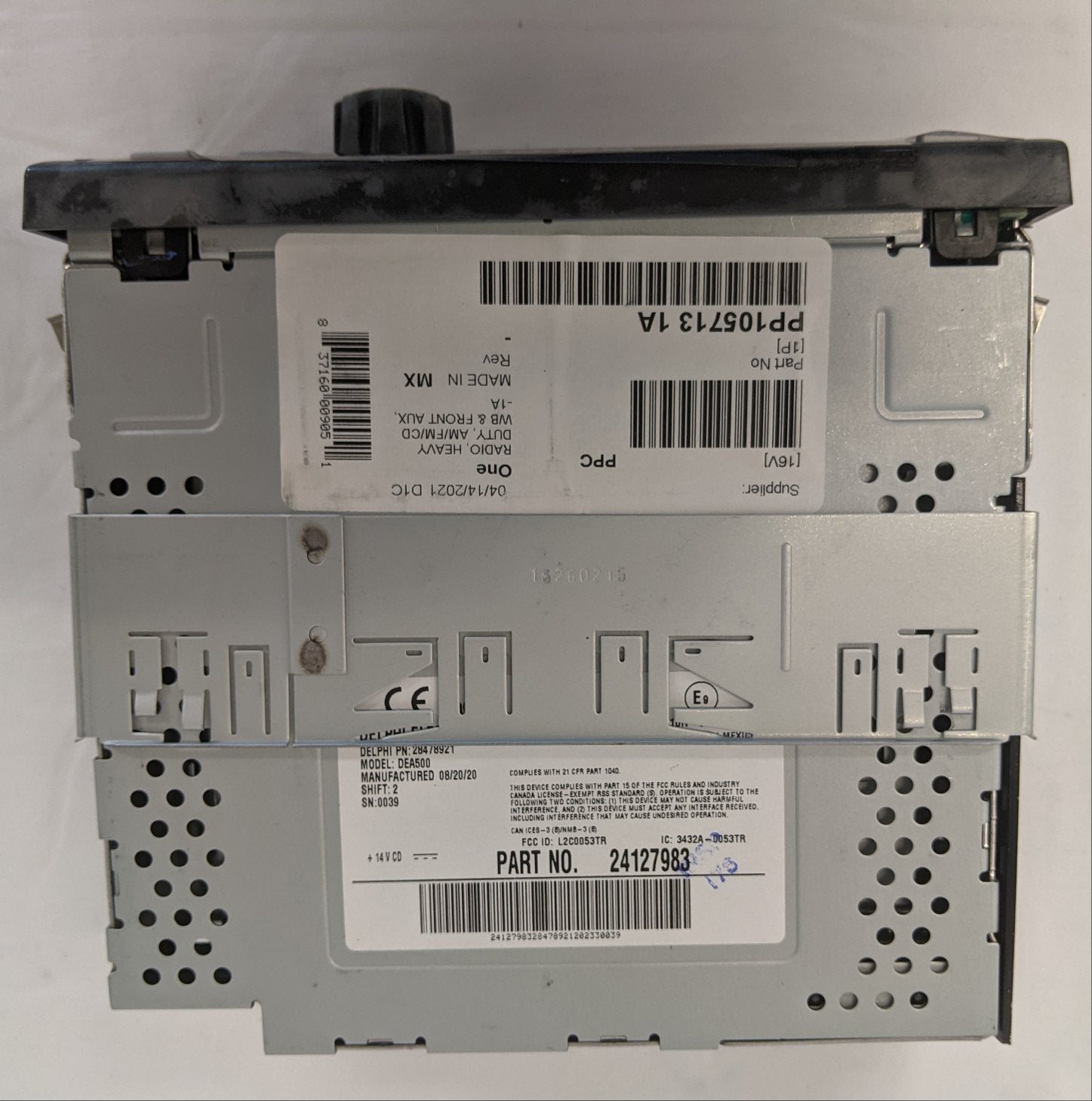New Delphi DEA500 Heavy Duty Radio - P/N PSO PP105713 (10128000188732)