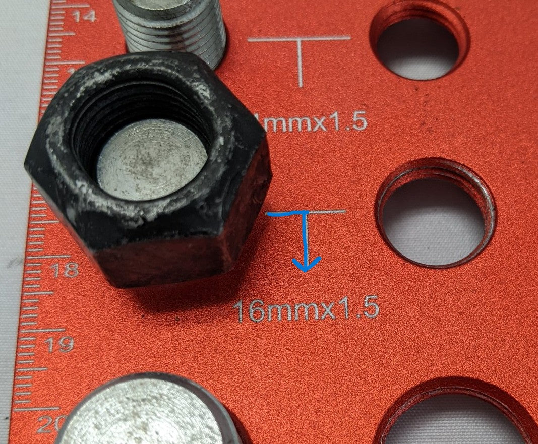M16-1.5 Coarse Grade 10 Black Oxide Lock Nuts | Lot/50