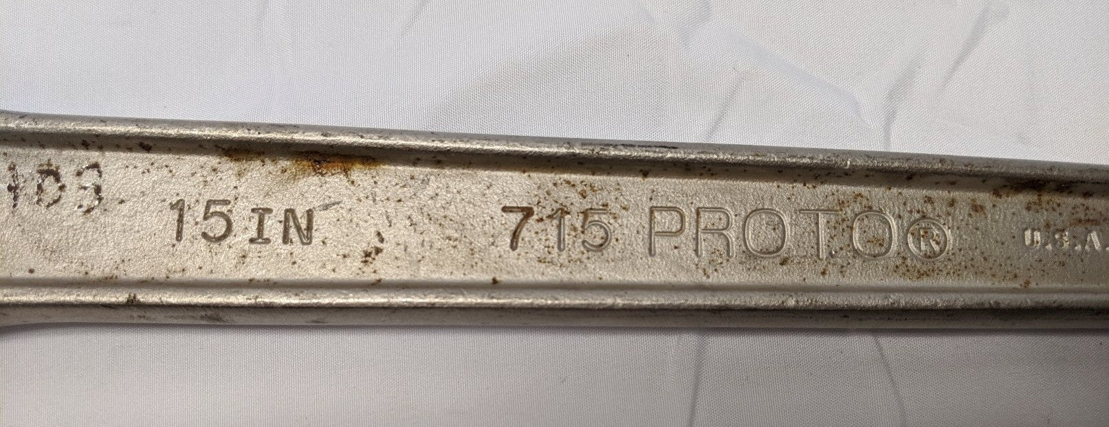 Proto Adjustable Wrench Set (12" 15") - 712L, 715