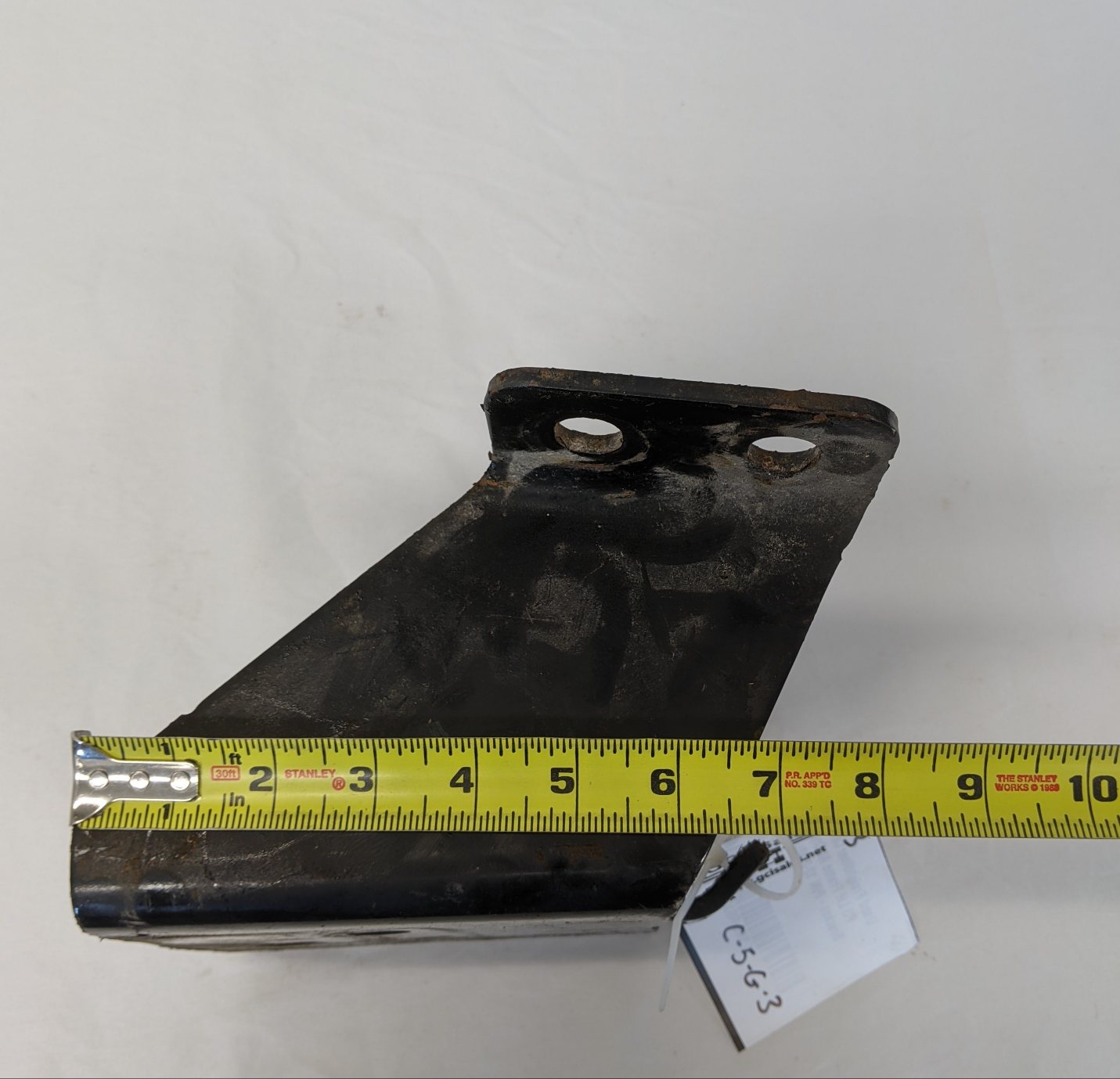 Used Freightliner Cascadia P3 LH Frame Air Dryer Bracket - P/N 12-22404-000 (10093056360764)