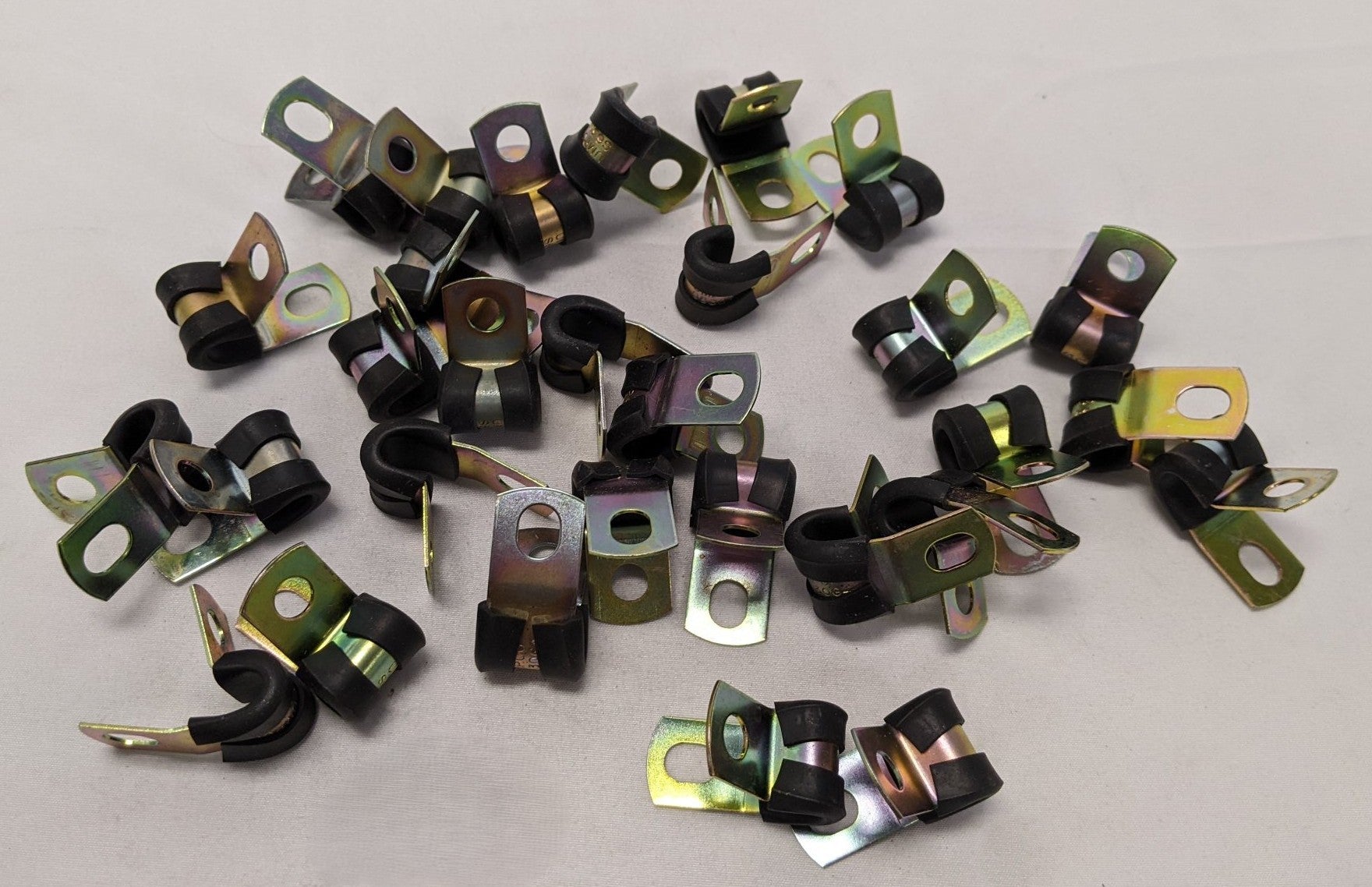 *Lot Of 30* New Umpco 1/4" ID Hose Frame Attachment Clamp - P/N  S630G4