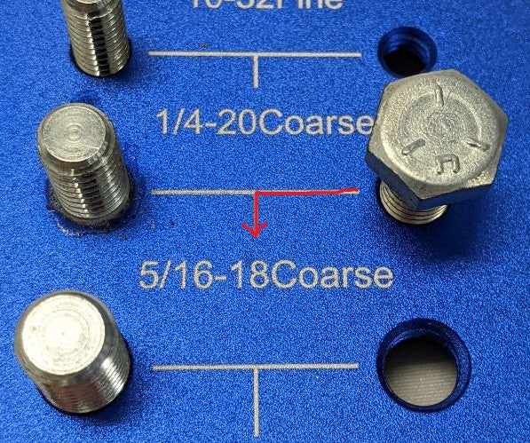 *Lot of 100* New 5/16"-18 x 1" Fully Threaded Coarse Grade 5 Steel Hex Bolts