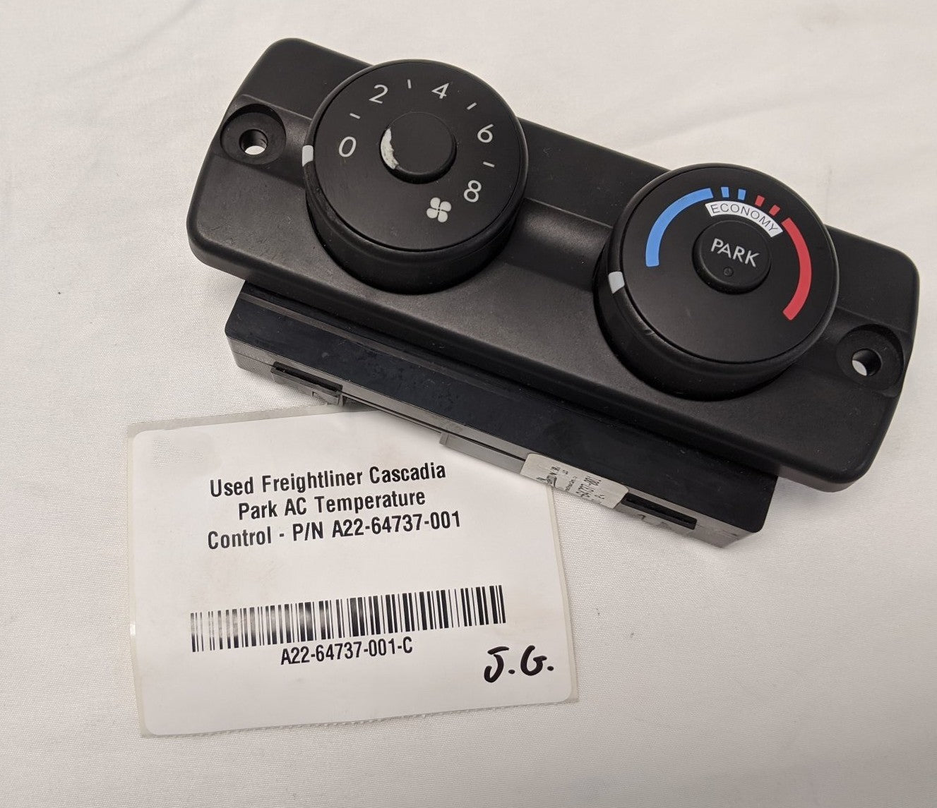 Used Freightliner Cascadia Park AC Temperature Control - P/N A22-64737-001