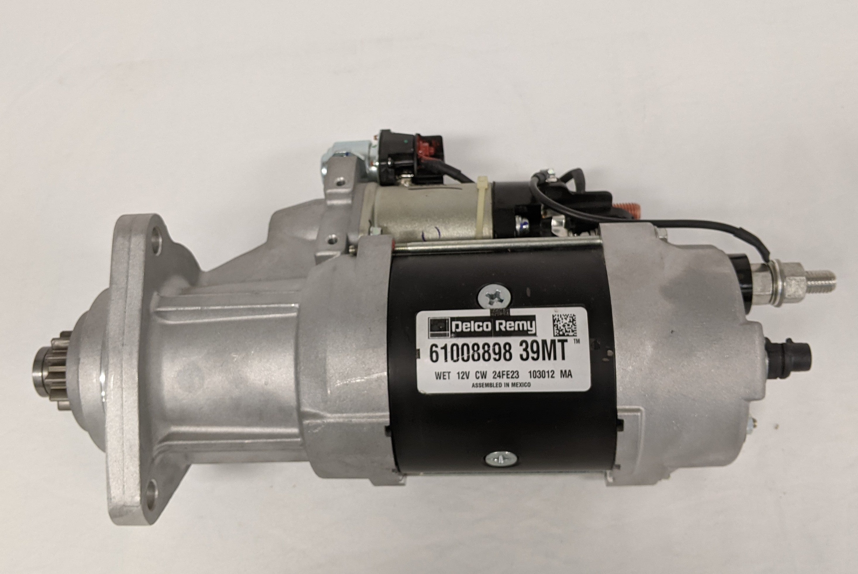 New Delco Remy 39MT 12V Starter Motor - P/N: DR 61008898 (9912972312892)