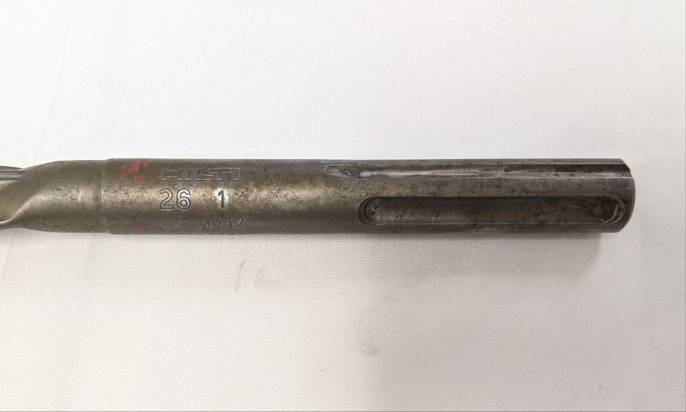 *Set Of 2* Used Hilti SDS Max 3/4" & 26 1 mm Size Drill Bits
