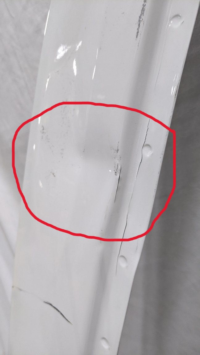 Damaged Freightliner M2 Plus LH Door (White) #4