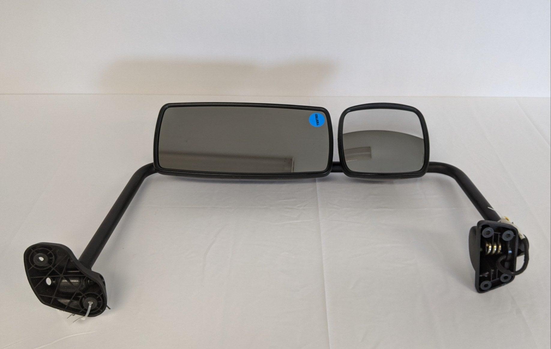 *Scratched* Freightliner M2 LH Cummins AAT Black RMT Mirror - P/N A22-74243-063 (9918274175292)