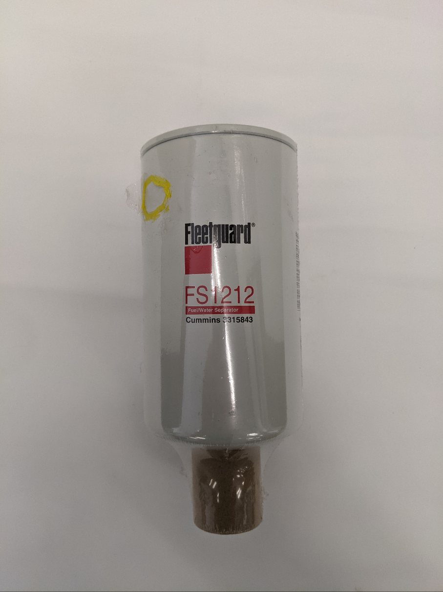 Fleetguard Spin-On Fuel Water Separator Fuel Filter - FG FS1212