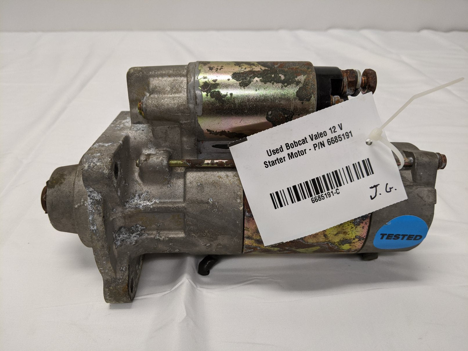 Used Bobcat Valeo 12 V Starter Motor - P/N 6685191