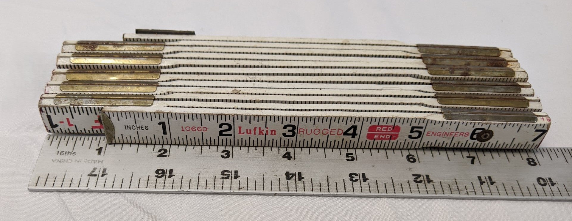 Lufkin Engineer Scale Folding Ruler 6 FT Lot of 4 - 1066D