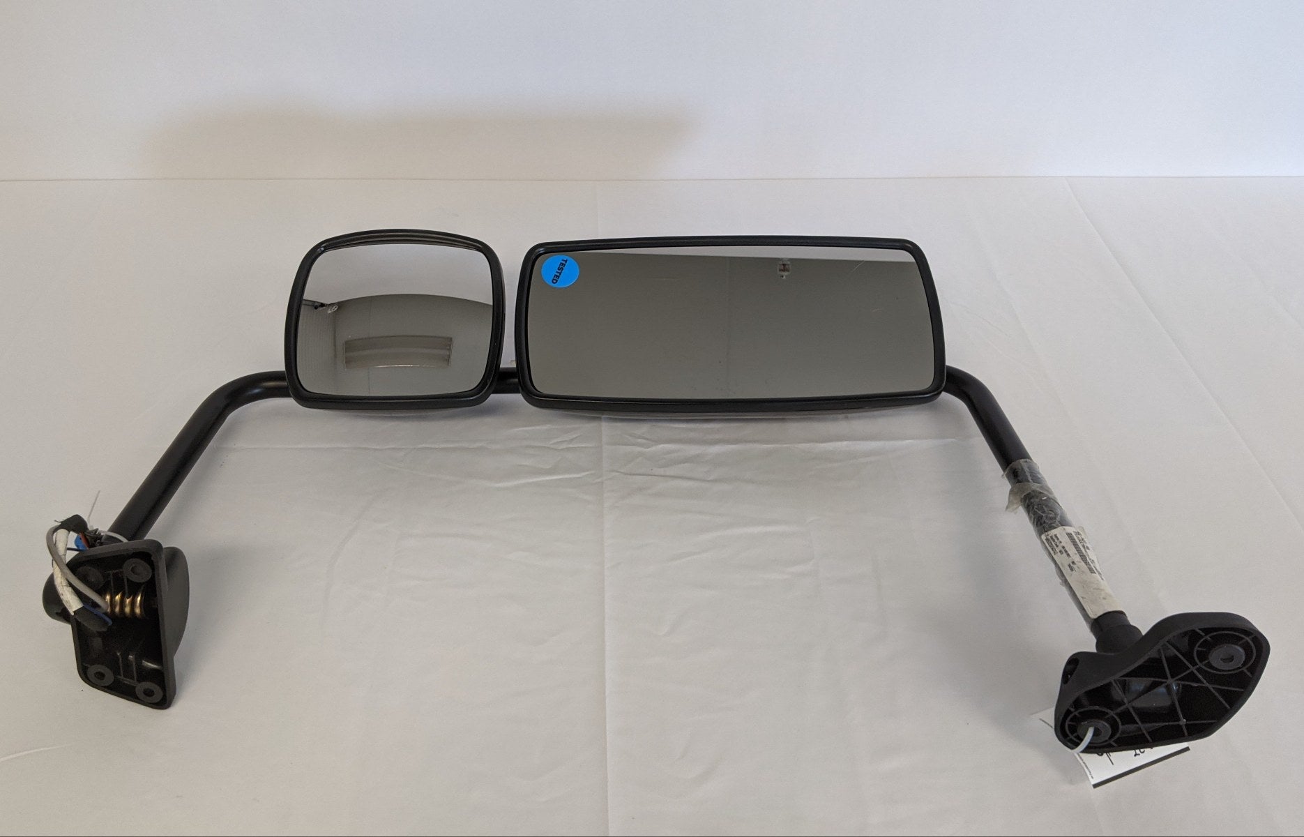 *Scratched* Freightliner M2 LH Cummins AAT Black RMT Mirror - P/N A22-74243-063 (9918274175292)