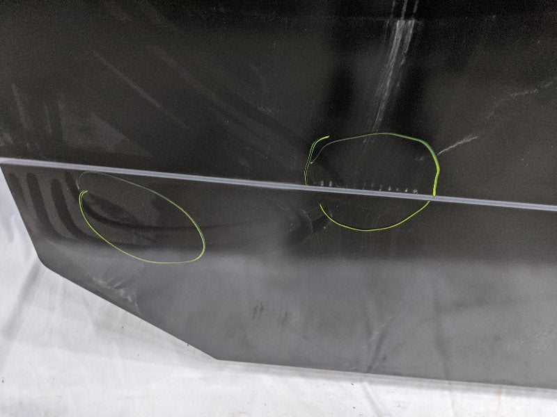 Damaged (1/2 Hr) Freightliner LH FL50, FL60, FL70, FL80 Cab Door-P/N A68072008K3 (10091445649724)